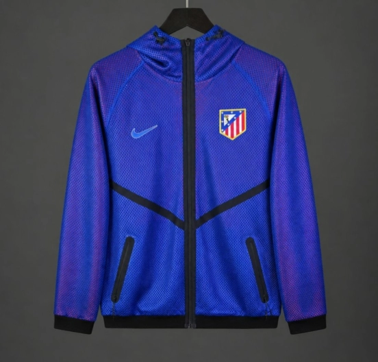 2026 USA Lightweight Breathable Mesh Windbreaker Blue Jacket