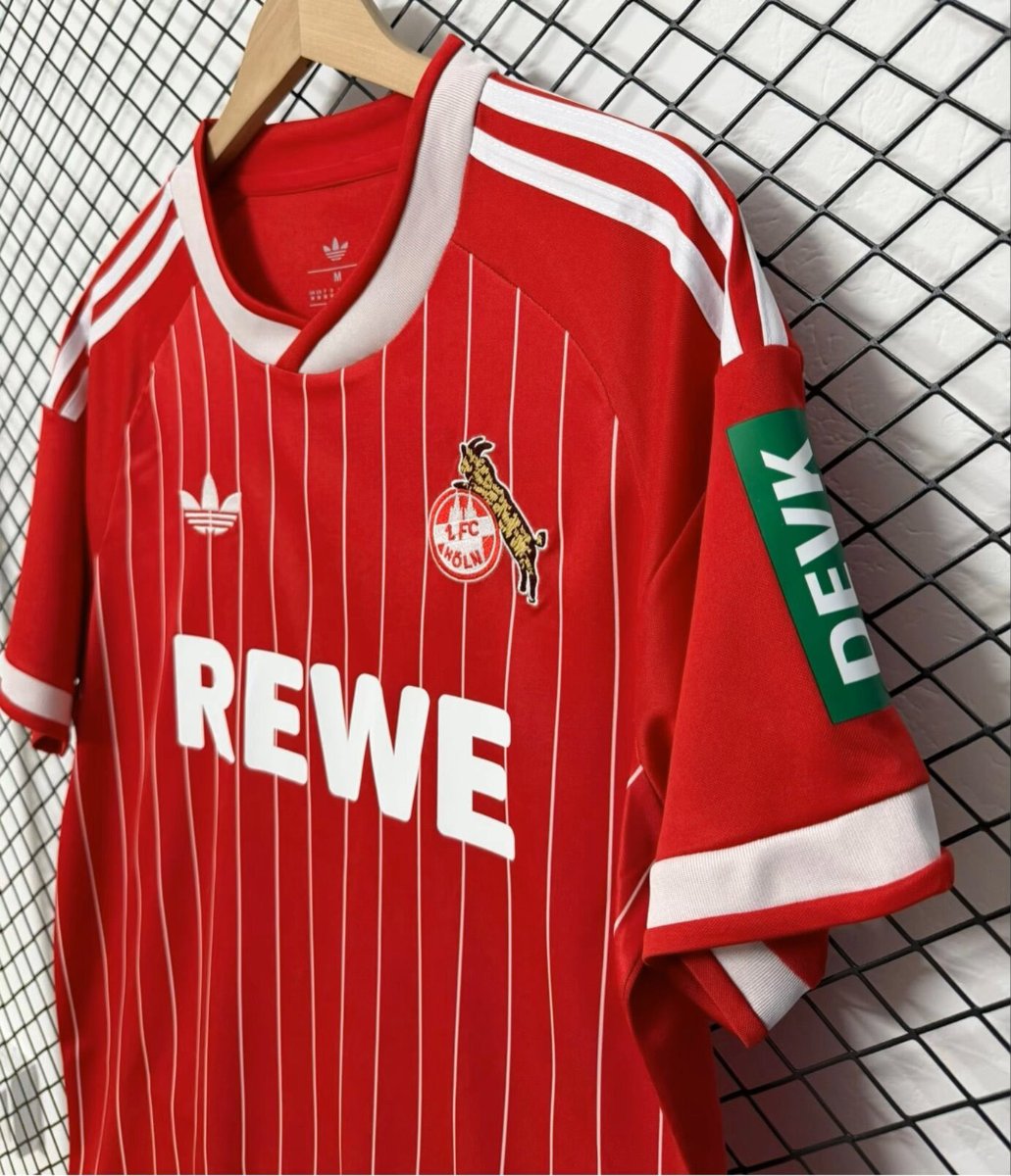 26/27 FC Koln Away Red Jersey