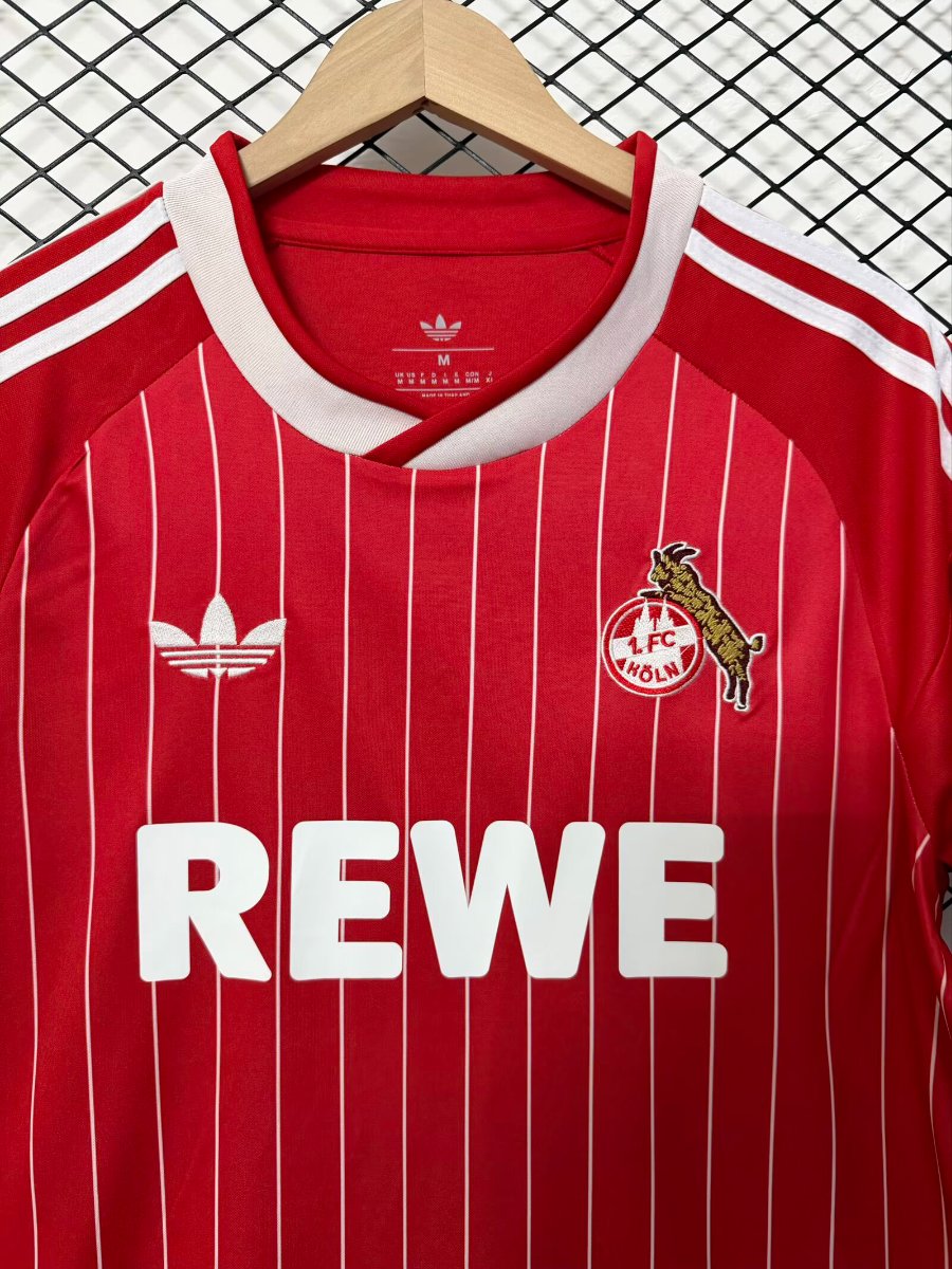 26/27 FC Koln Away Red Jersey