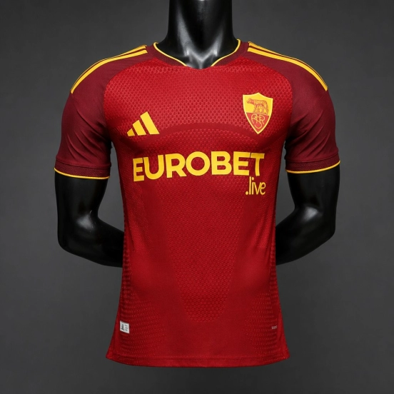 Player Version 26/27 AS Roma Home Jersey