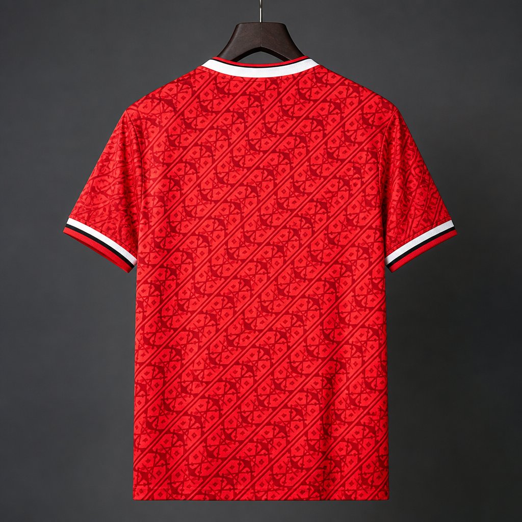 26/27 Clube de Regatas do Flamengo Third Red with Dark  Jersey