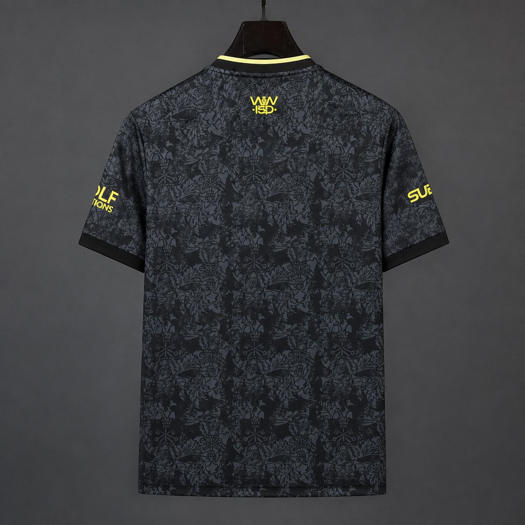 26/27 Wolverhampton Wanderers Wolves Third Black Jersey