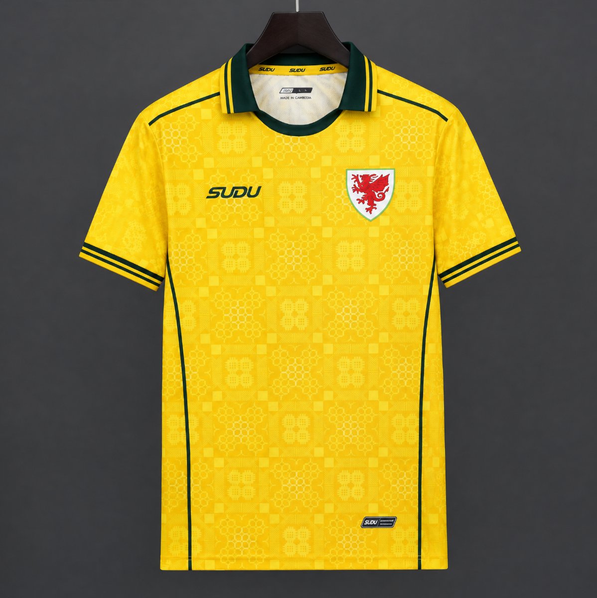 26/27 Wales Away Yellow Jersey