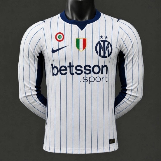 Player Version 26/27 Inter Milan Away Long Sleeve Jersey