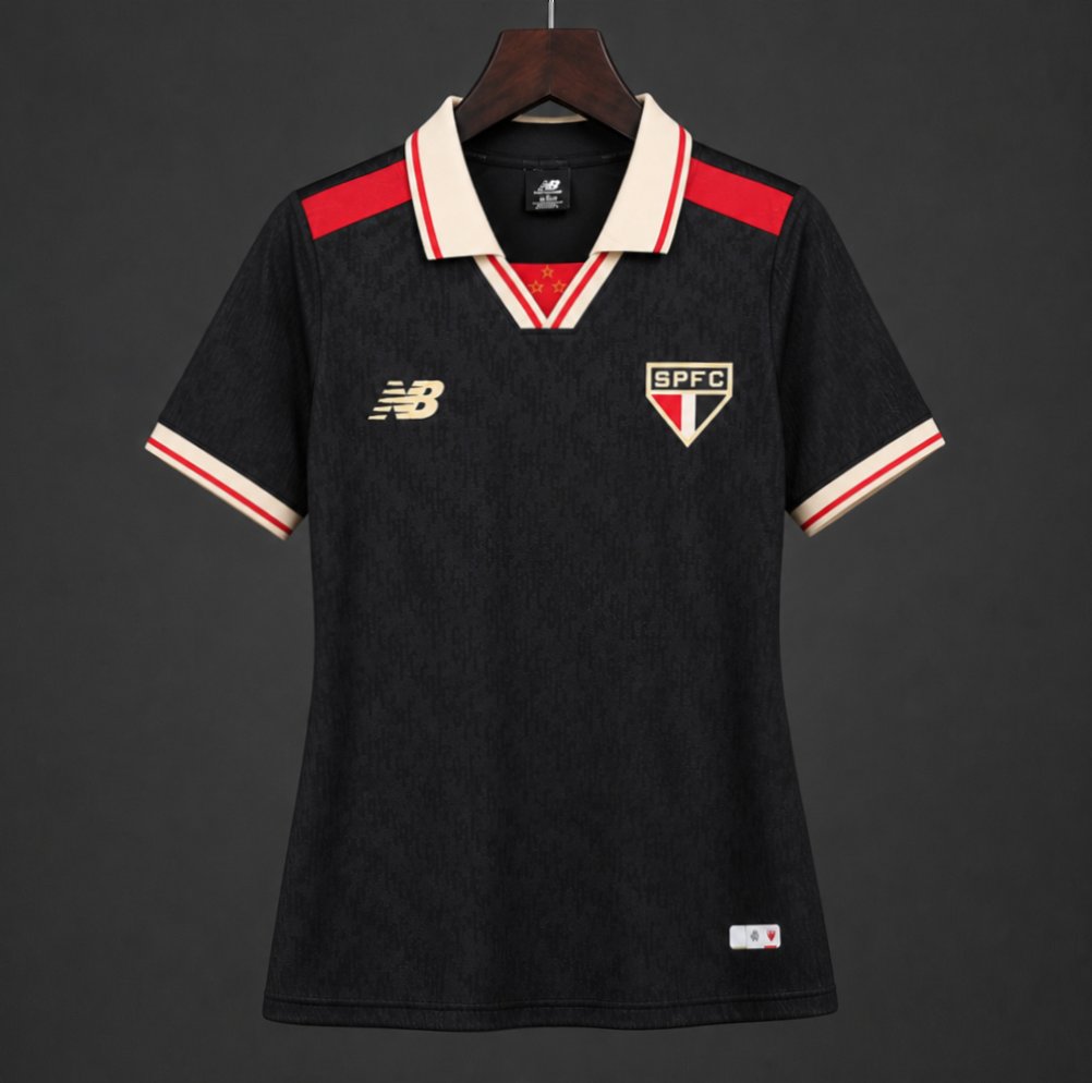 26/27 Women Sao Paulo Black Special Jersey
