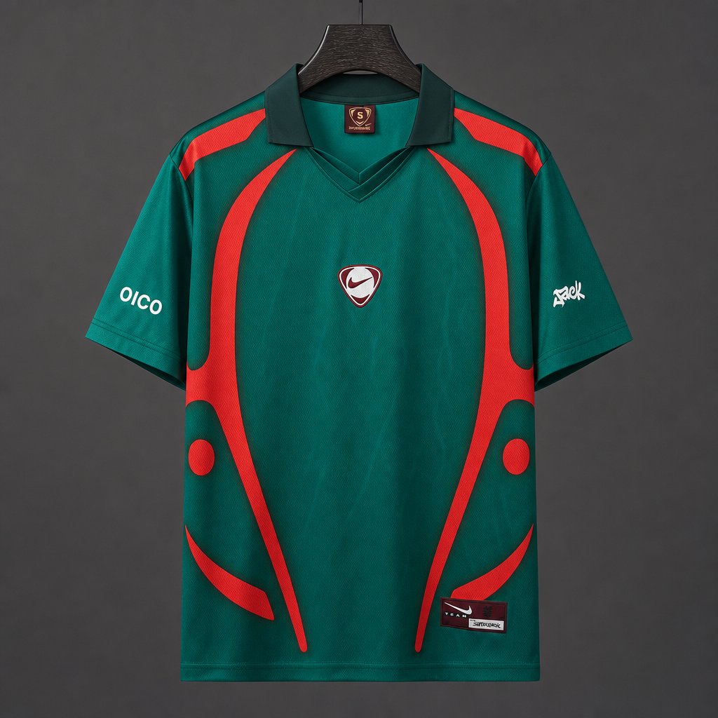 2027 Mexico  Retro Special Edition Green Jersey
