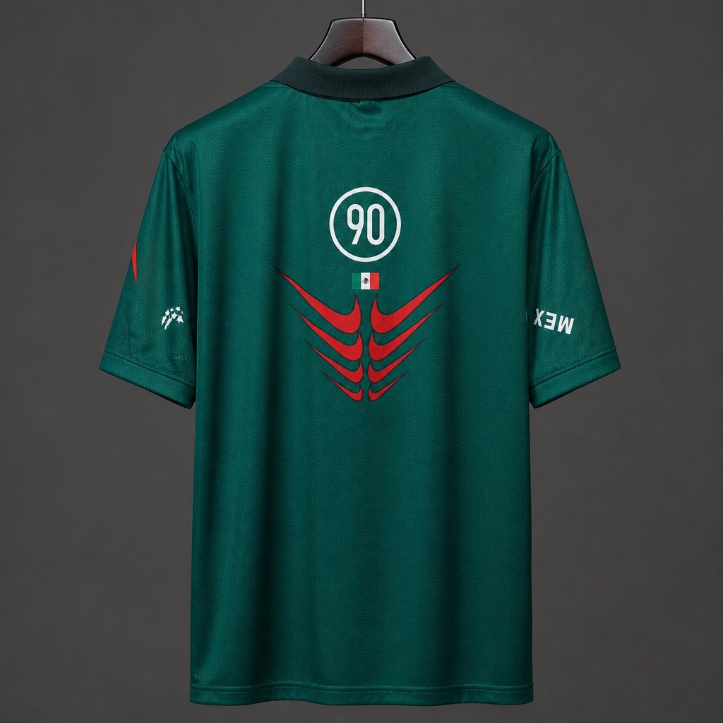 2027 Mexico  Retro Special Edition Green Jersey