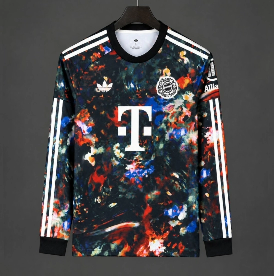 26/27 Bayern Munich Oktoberfest Version Long Sleeve Black Jersey