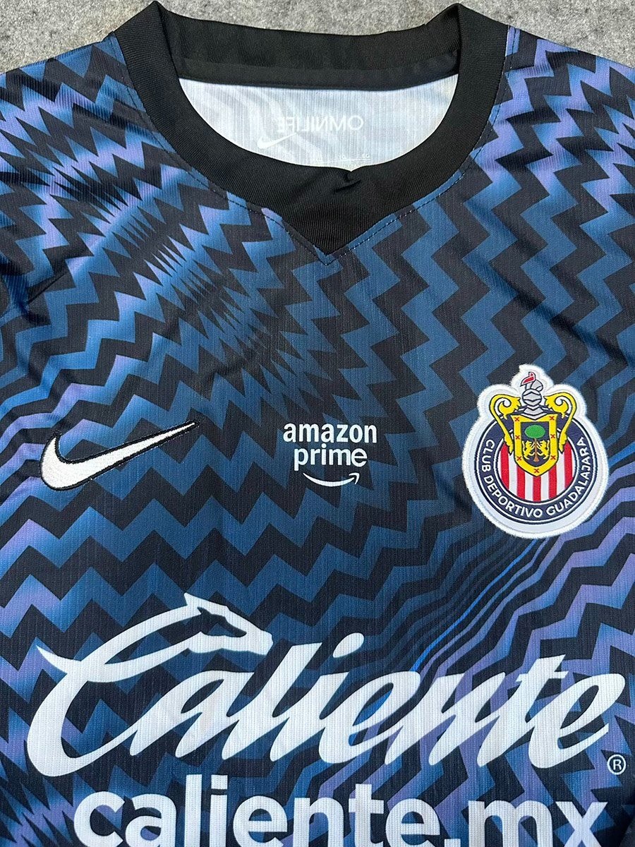 26/27 Chivas de Guadalajara Goalkeeper 1 Long Sleeve Blue Jersey