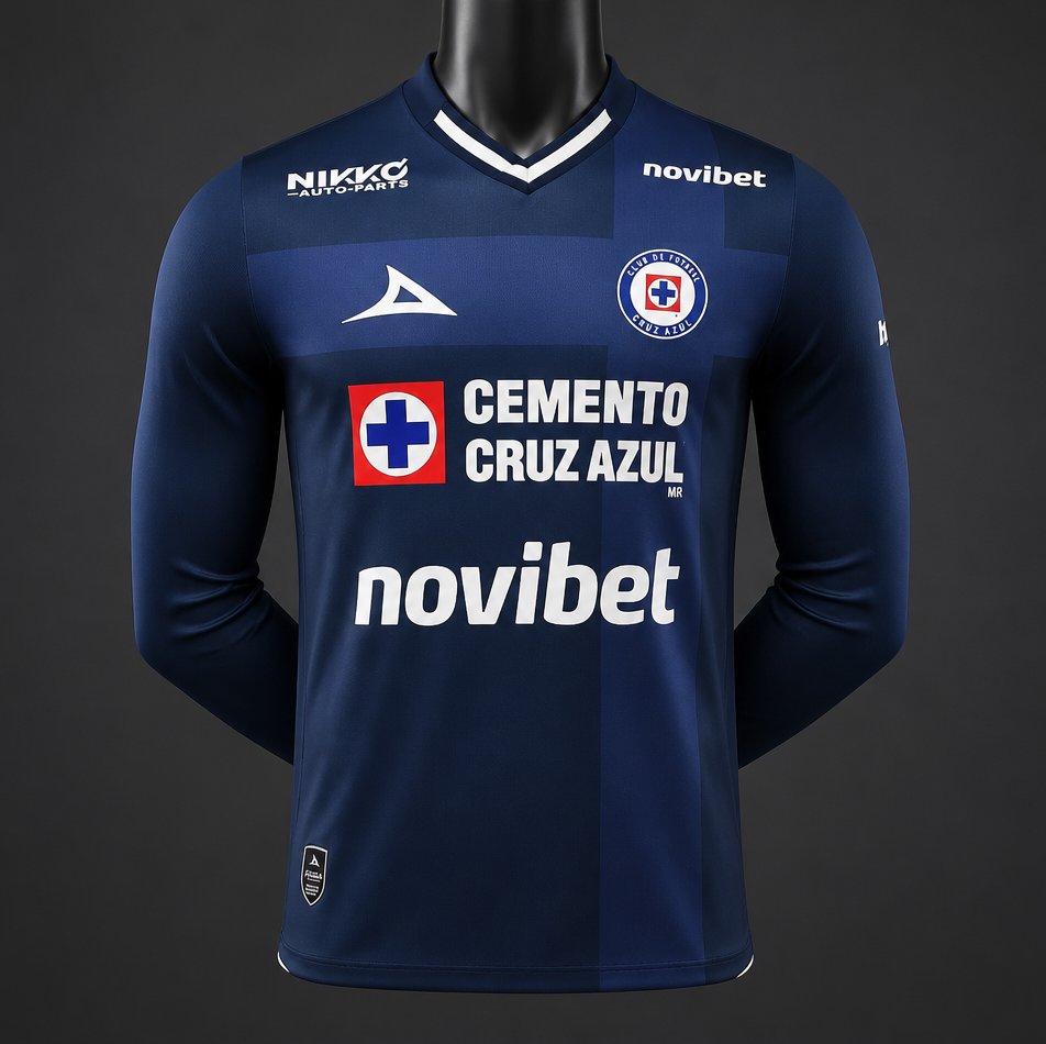 Player Version 26/27  Cruz Azul Third Long Sleeve Jersey