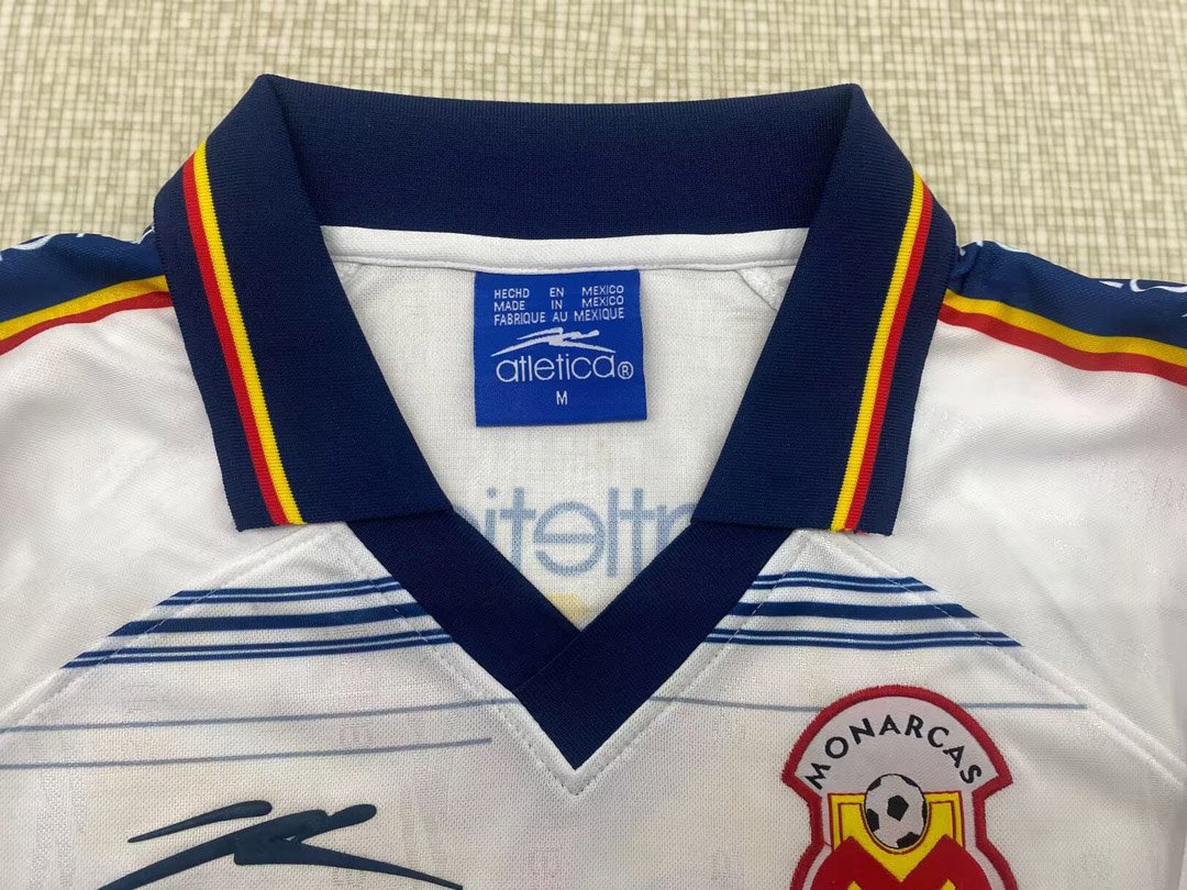Retro 99/00 Morelia Away White Jersey