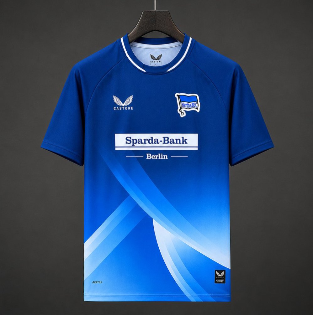 26/27 Hertha BSC Home Blue Jersey